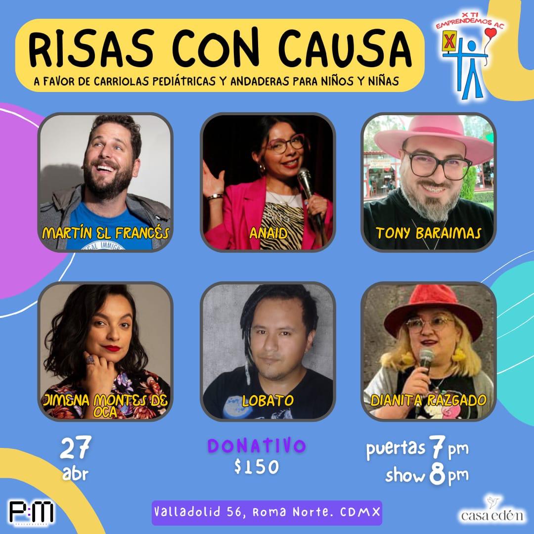 Risas con Causa en Casa Edén