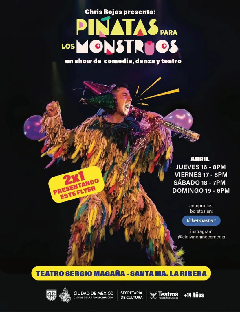 Piñatas para los monstruos
