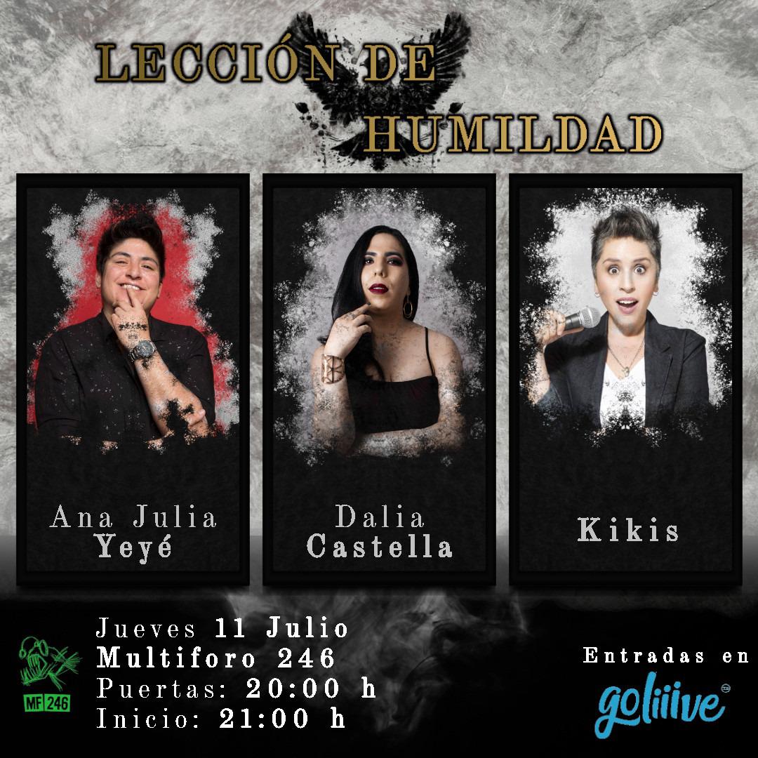 MF 246 presenta show de Stand Up: LECCIÓN DE HUMILDAD