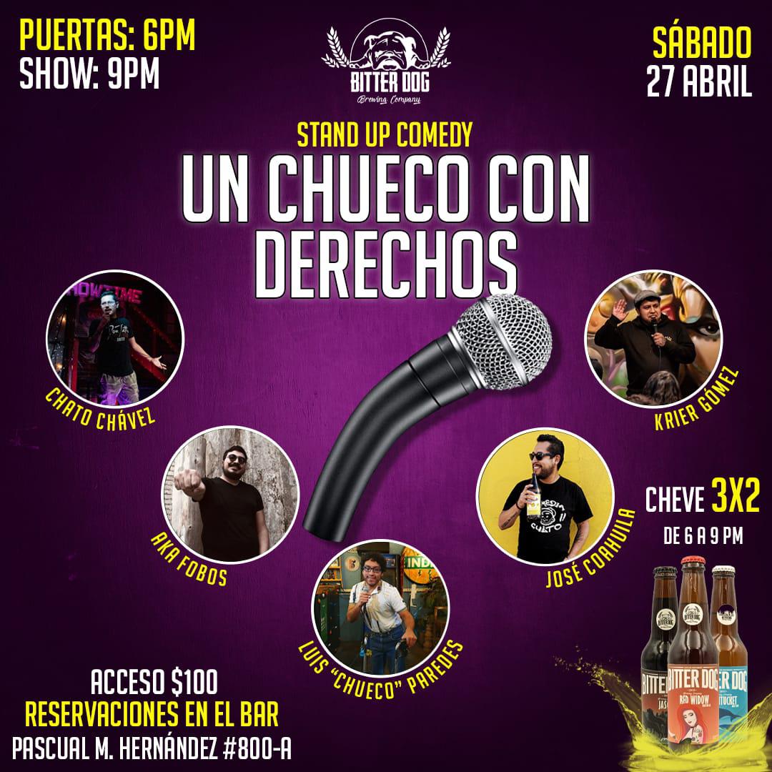 Stand Up en Bitter Dog (San Luis Potosí)