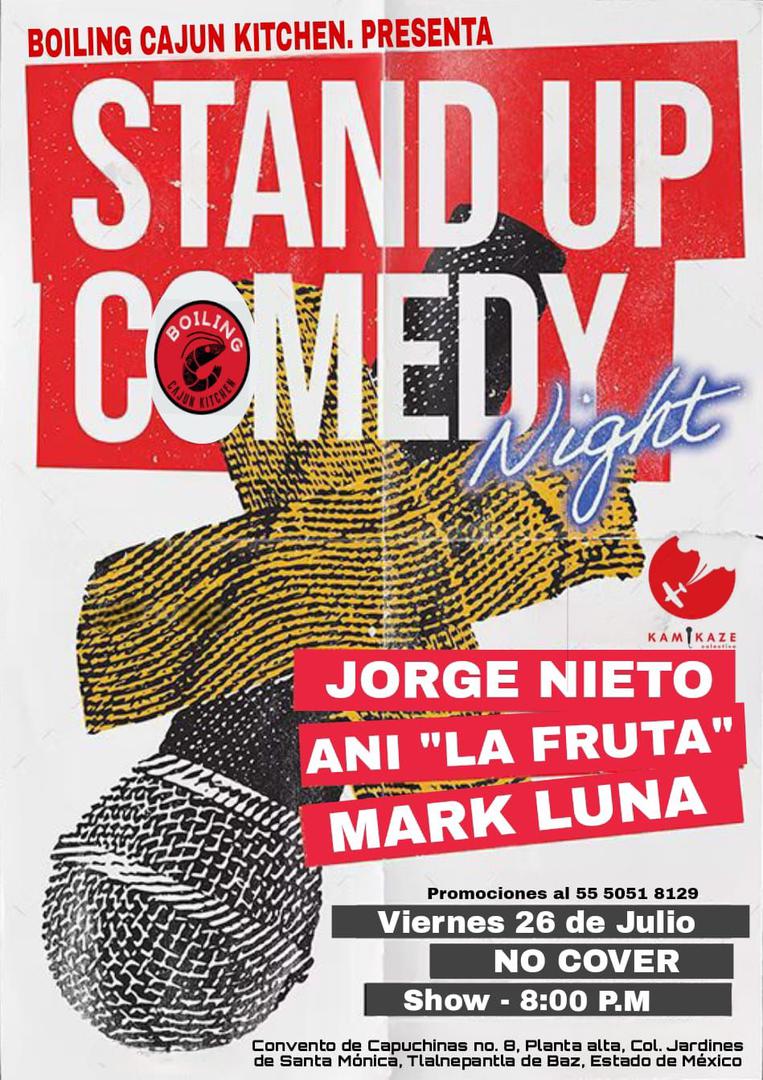 Stand Up en BOILING CAJUN KITCHEN