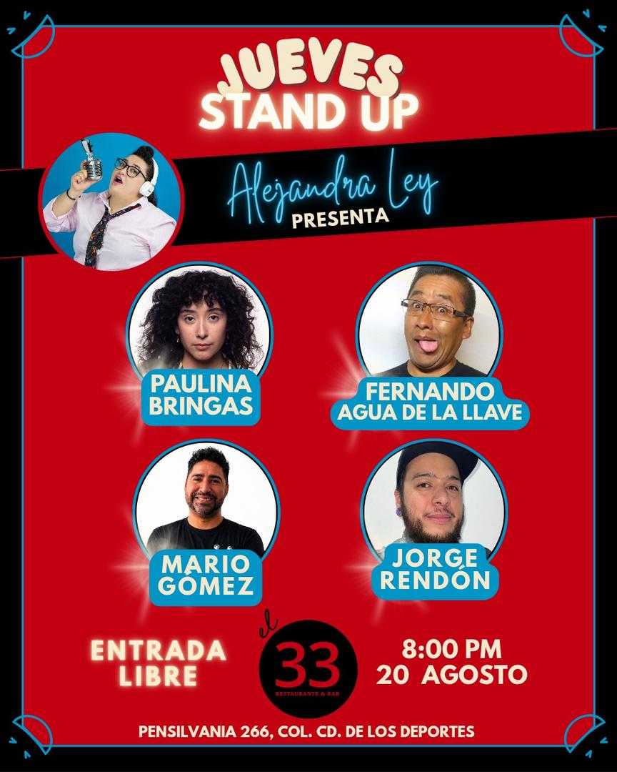Stand Up en Restaurante & Bar El 33